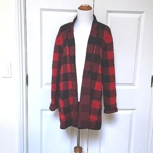Buffalo Check Cardigan